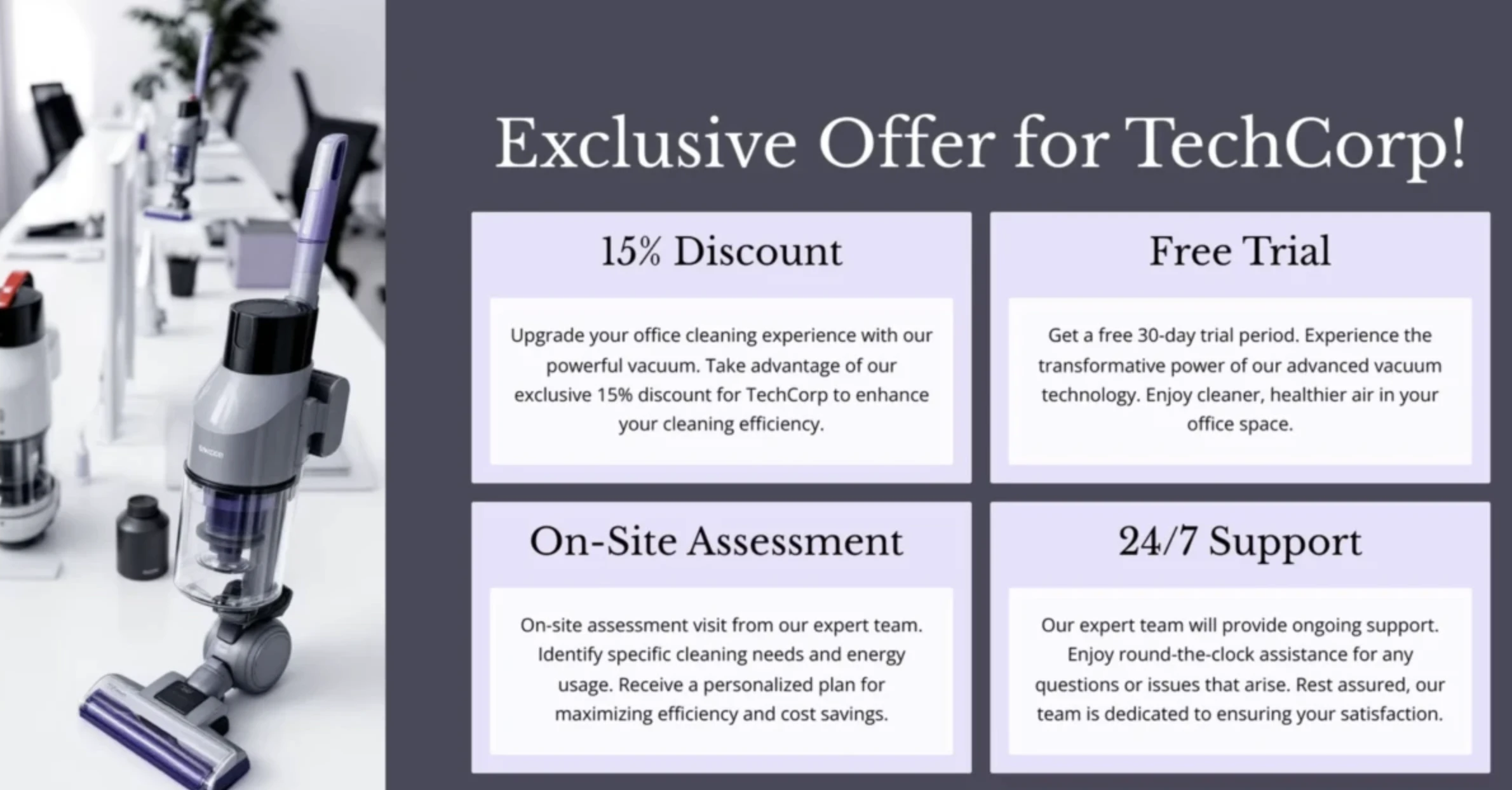 Sales presentation example from Gamma