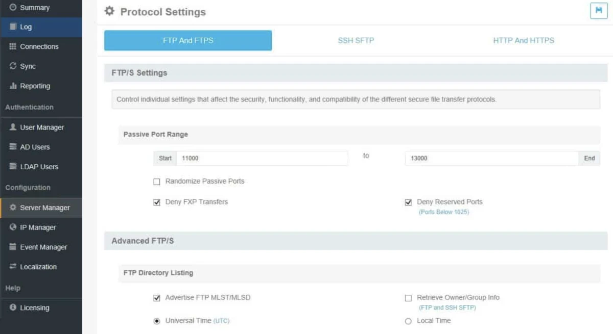 Cerberus dashboard