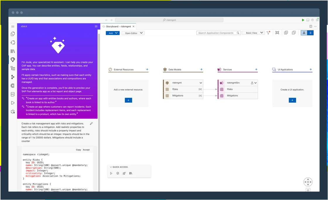 L'image montre comment les agents d'IA de SAP fonctionnent pour les tâches informatiques. L'image montre comment les agents d'IA de SAP fonctionnent pour les tâches informatiques.