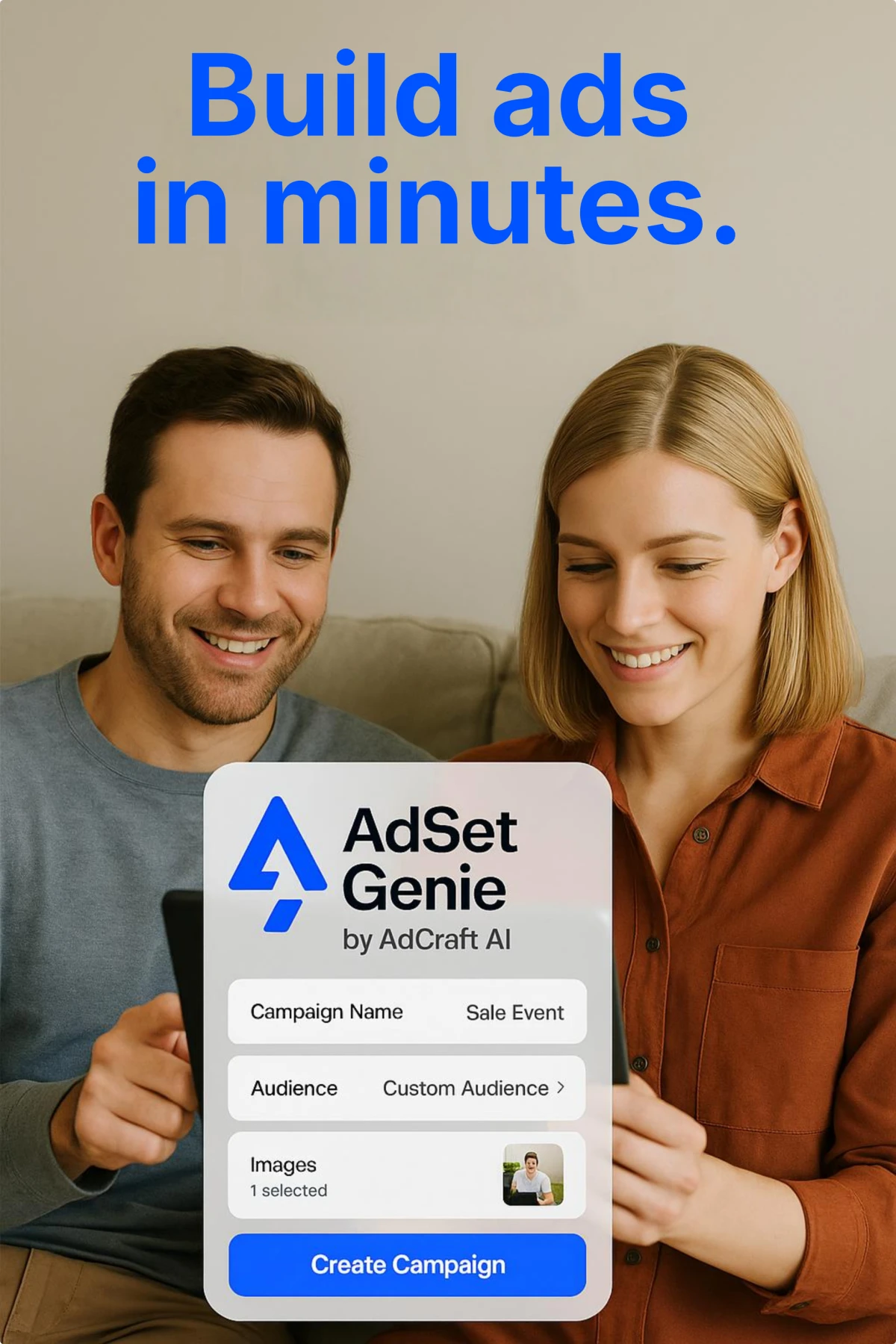 Icon ad campaign for Google Ads