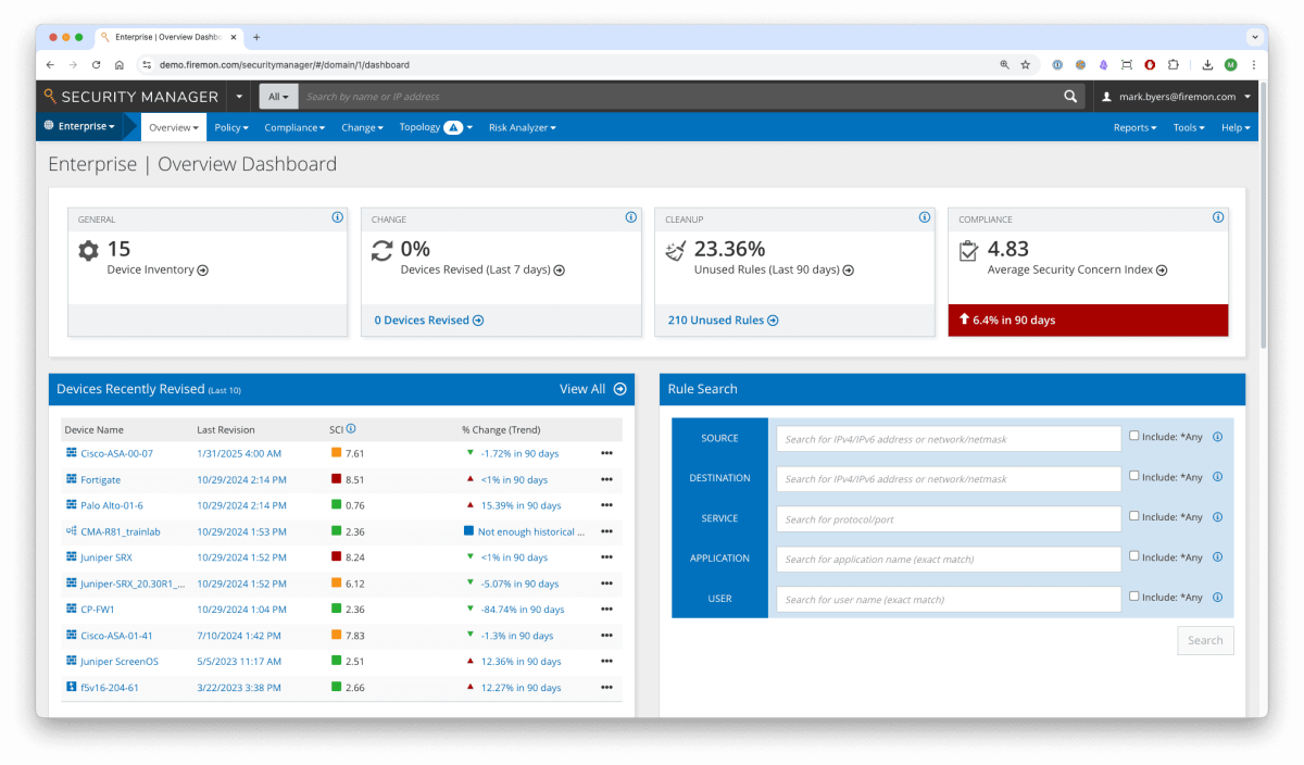 Analysis of Top 5 Firewall Change Management Software
