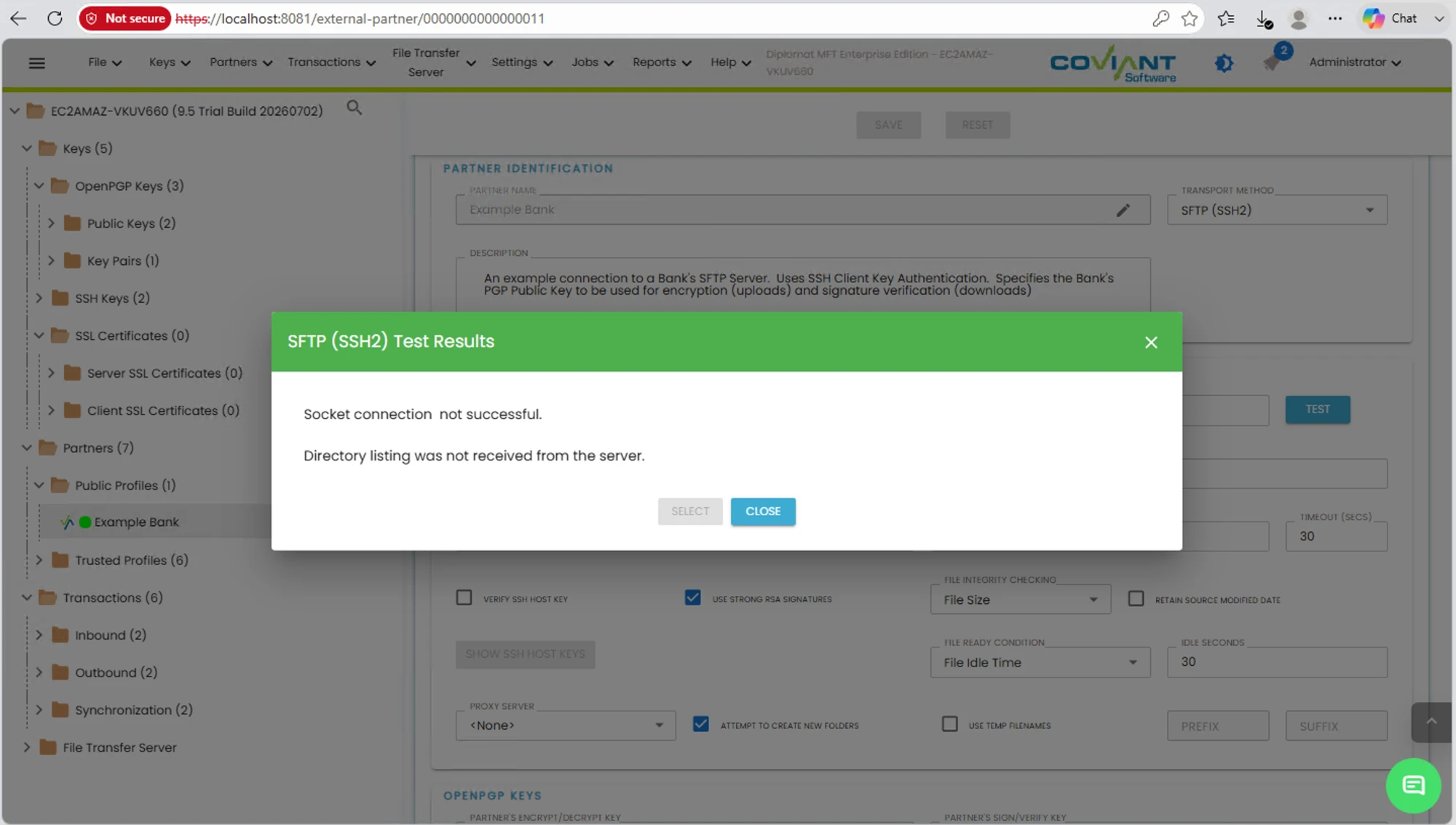 Diplomat Managed File Transfer