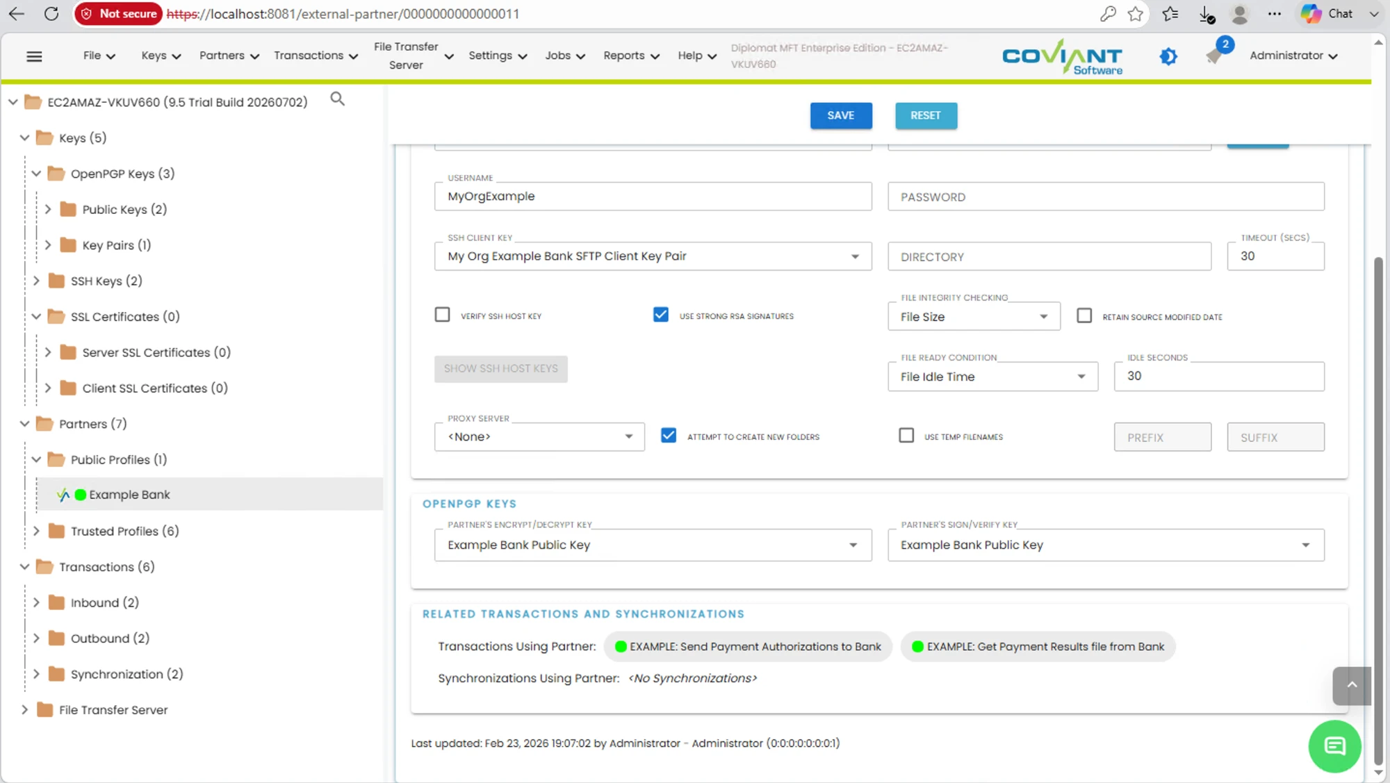 Diplomat Managed File Transfer