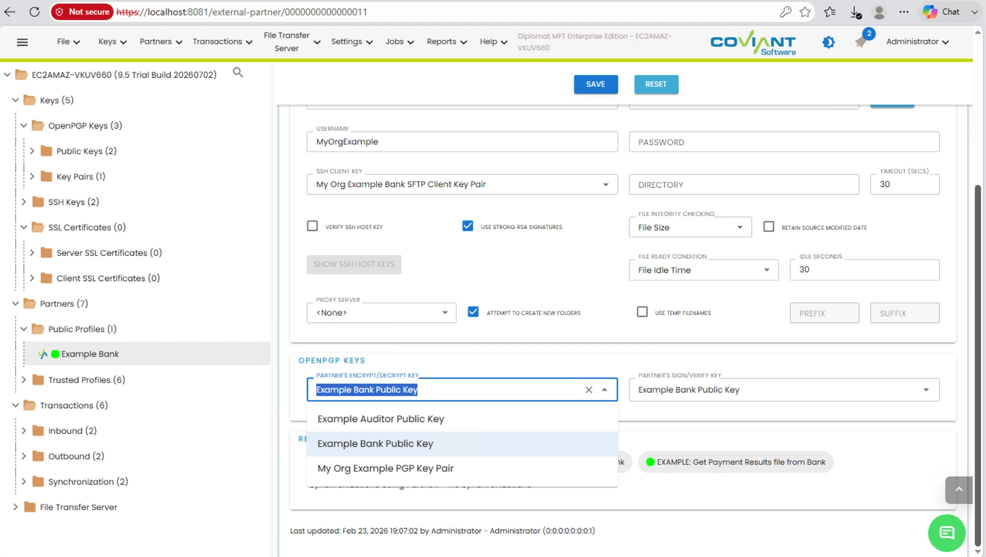 Diplomat Managed File Transfer
