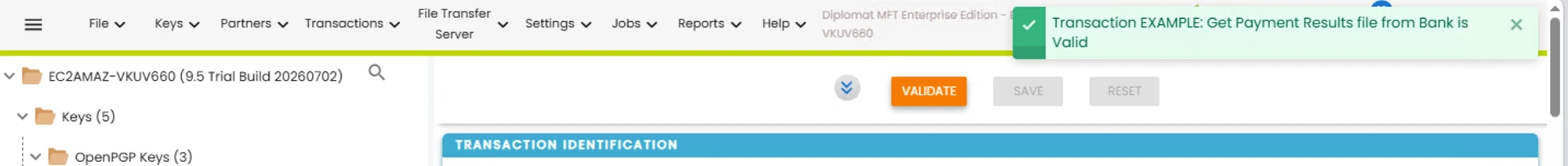 Diplomat Managed File Transfer