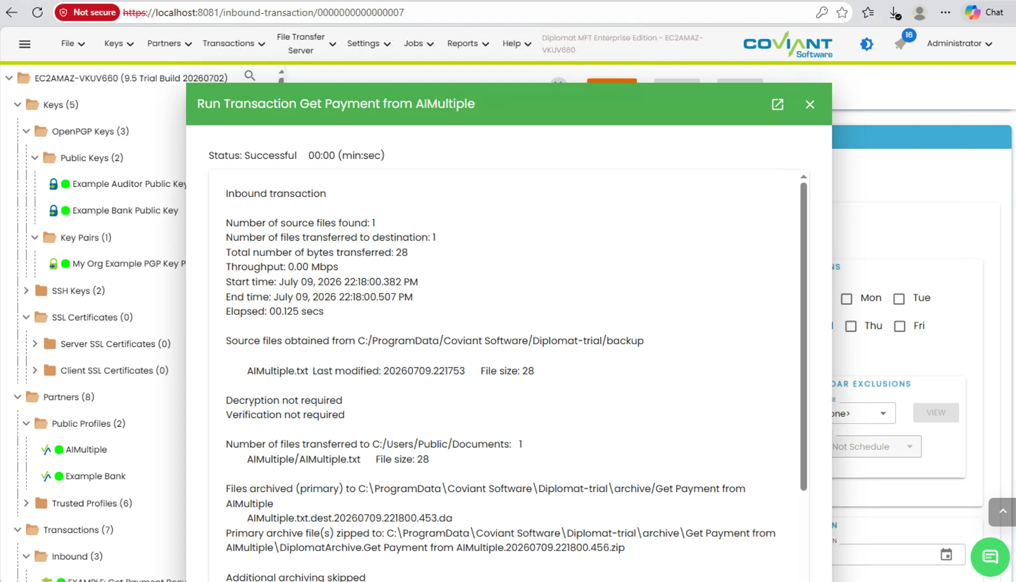 Diplomat Managed File Transfer