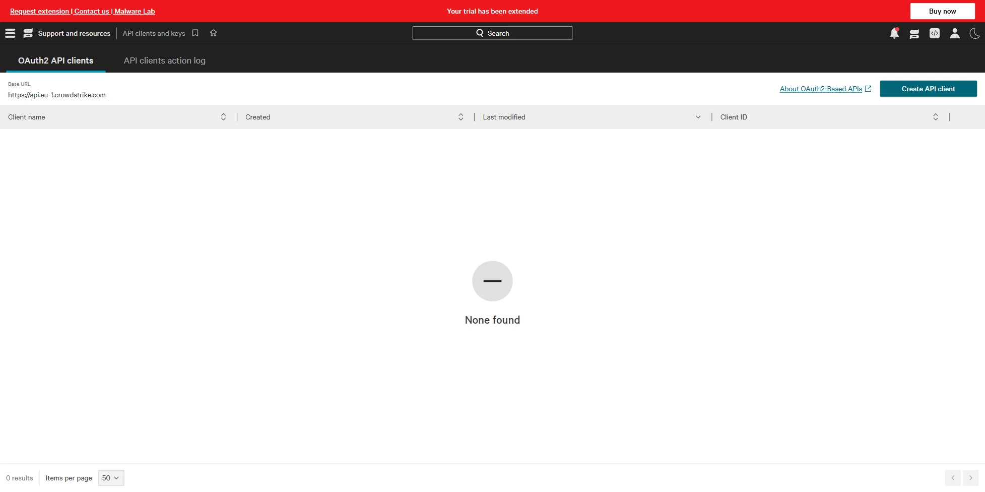 CrowdStrike Falcon OAuth2 REST API clients list of CrowdStrike Falcon Adversary Intelligence, one of the cyber threat intelligence services