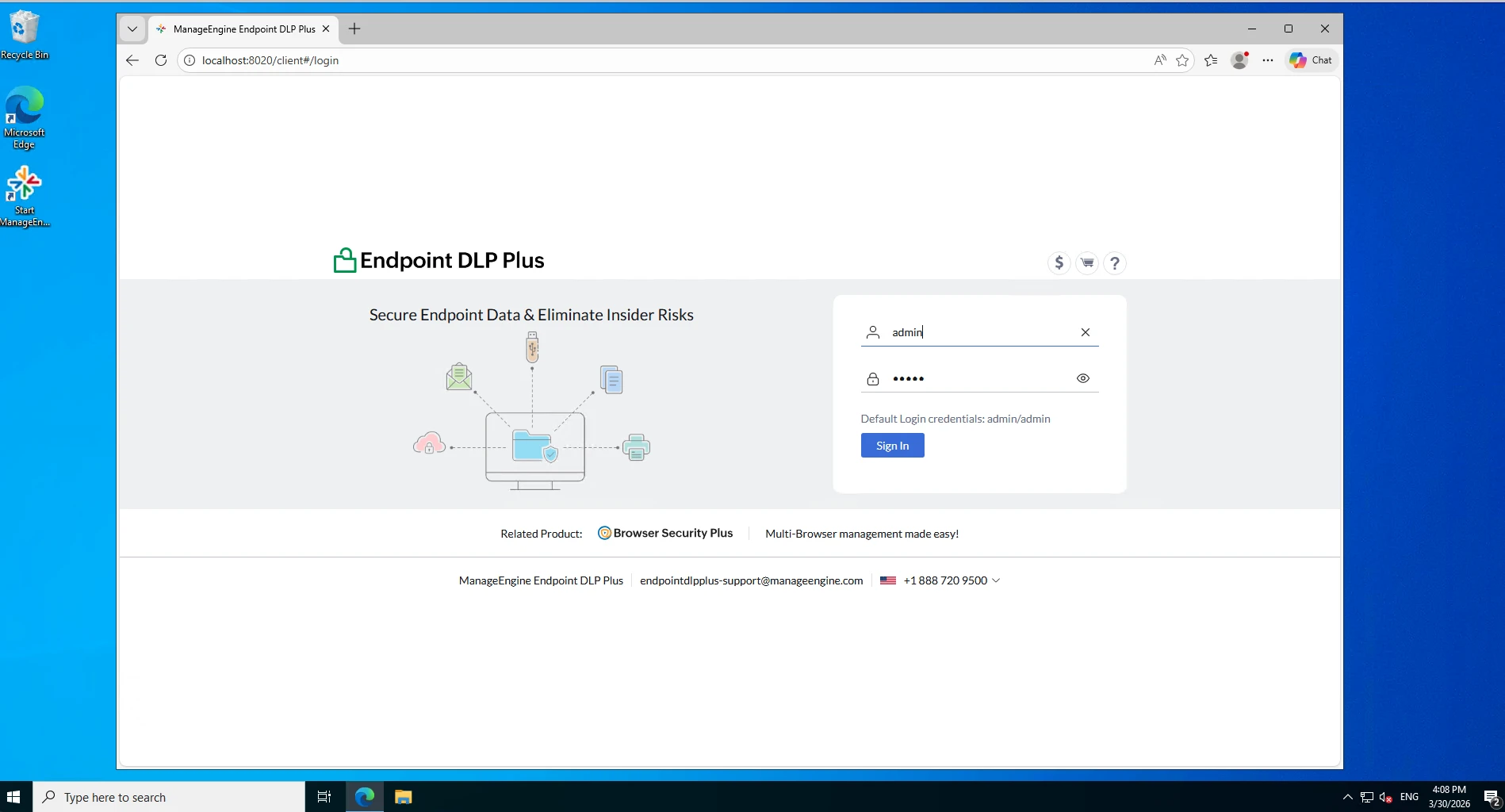 ManageEngine DataSecurity Plus