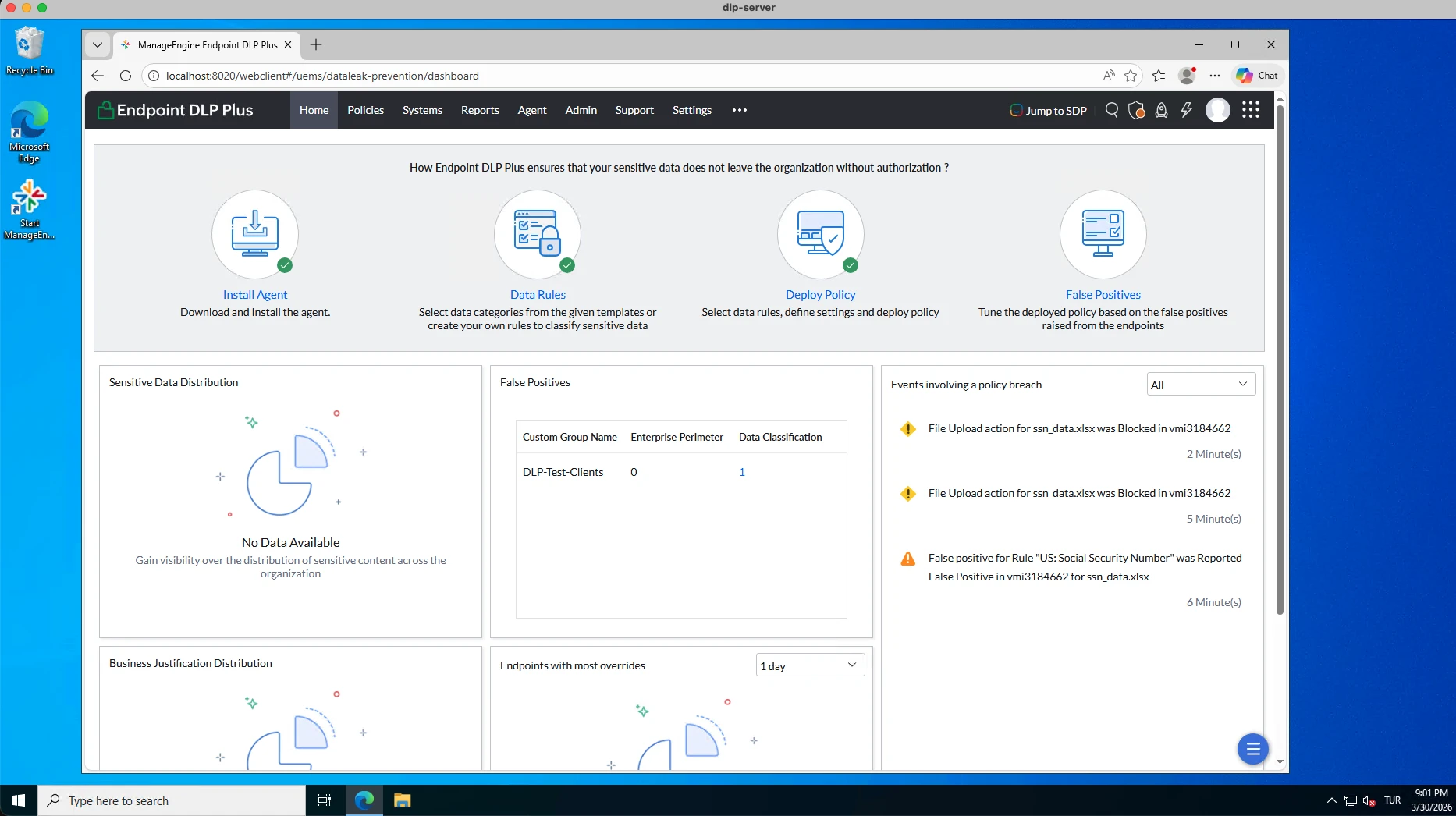ManageEngine DataSecurity Plus