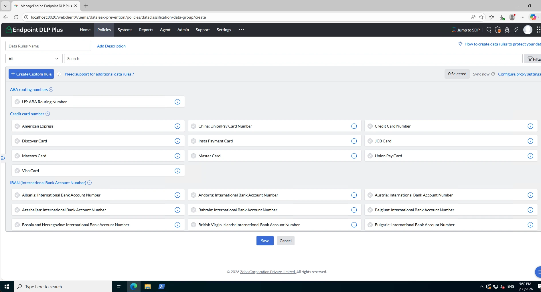 ManageEngine DataSecurity Plus