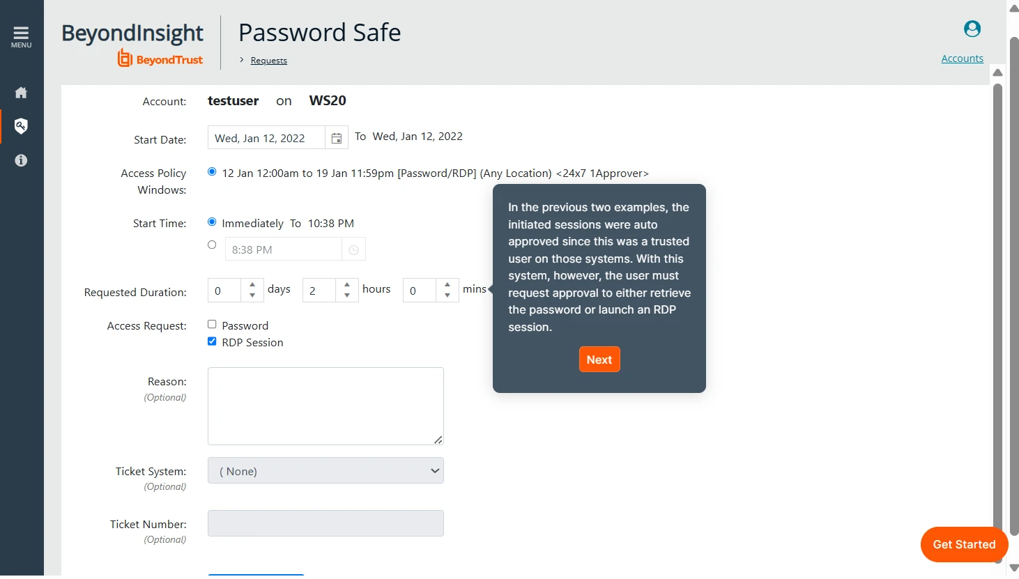 BeyondTrust Password Safe