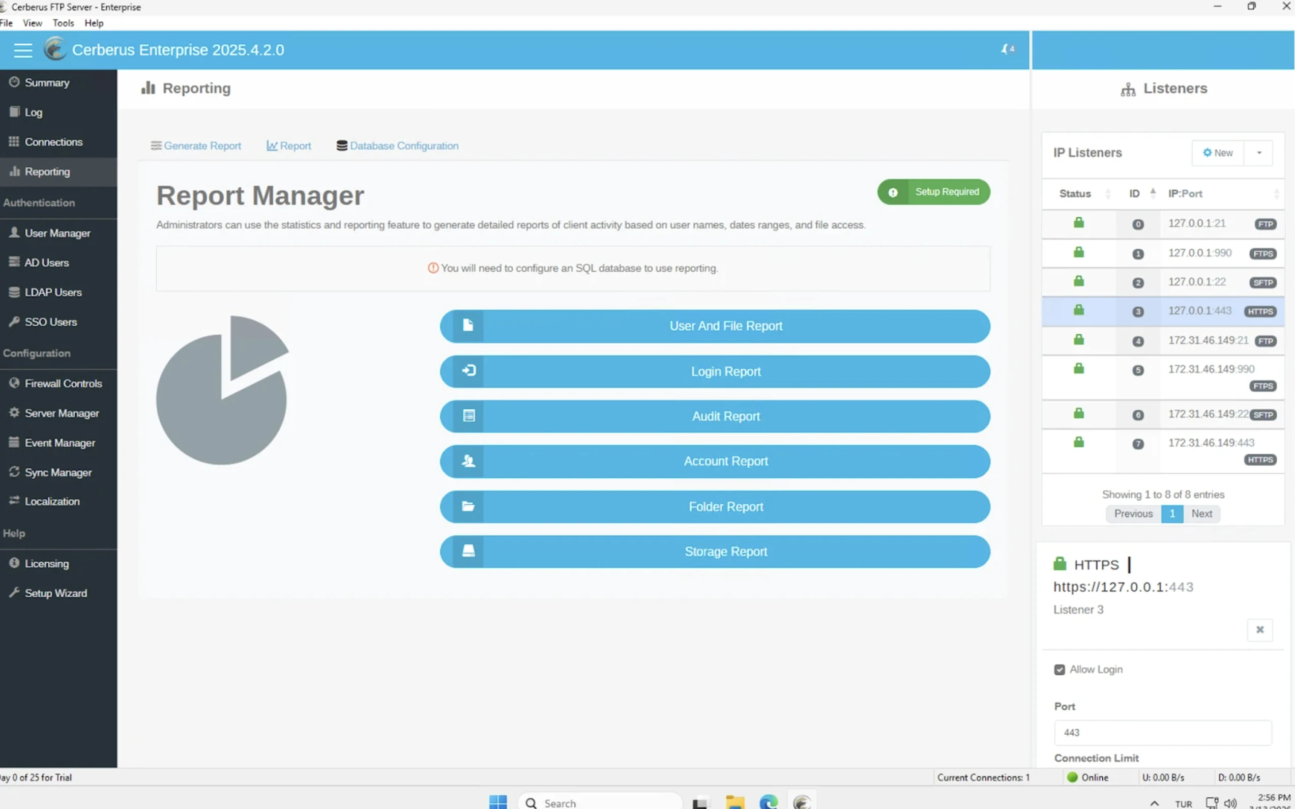 Cerberus FTP Server