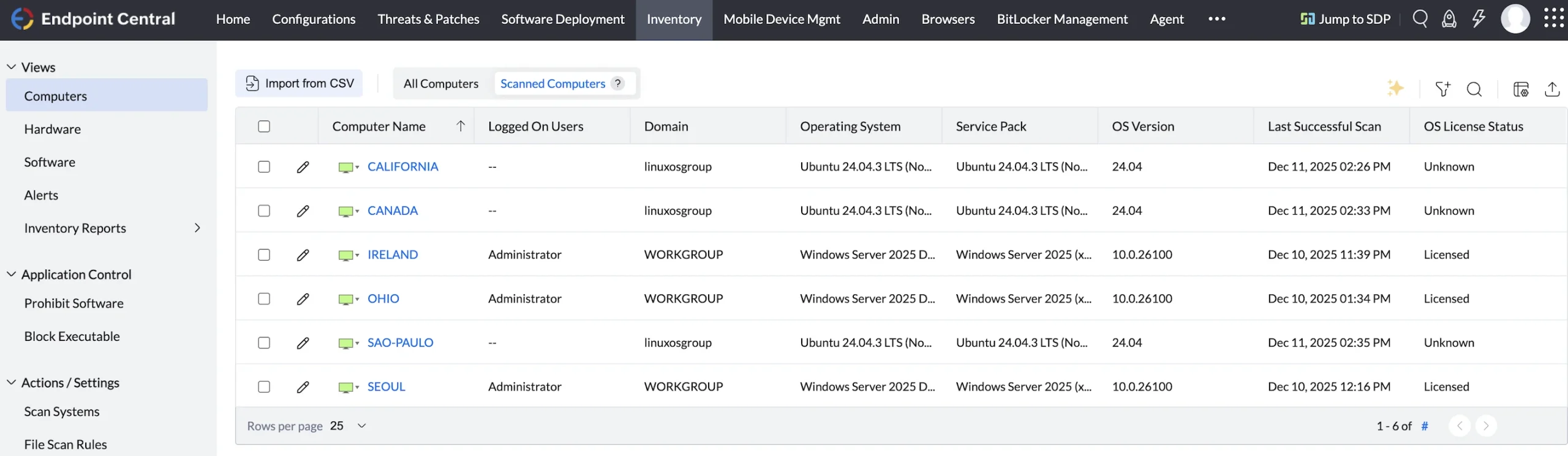 ManageEngine Endpoint Central MSP