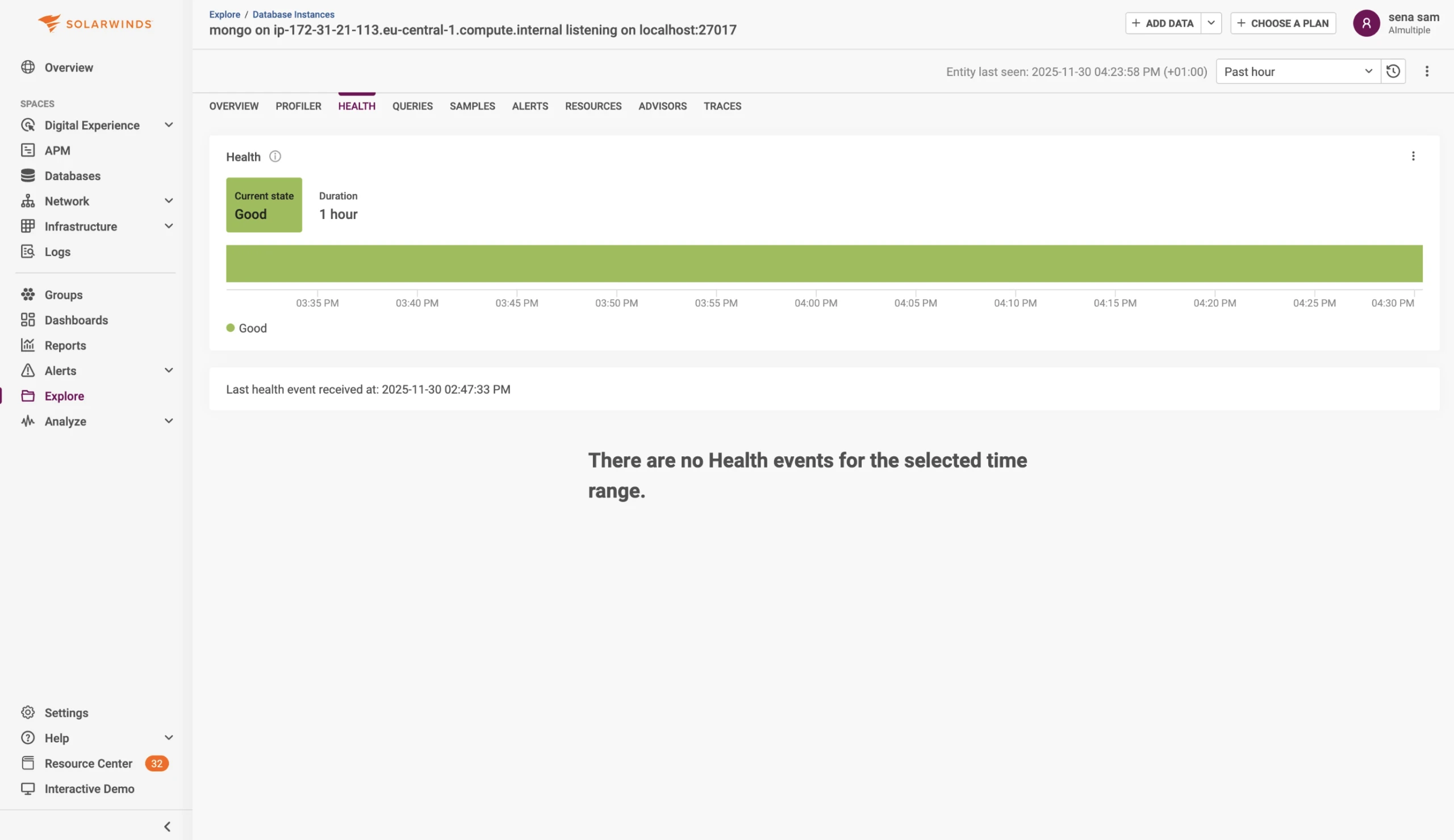 SolarWinds Observability