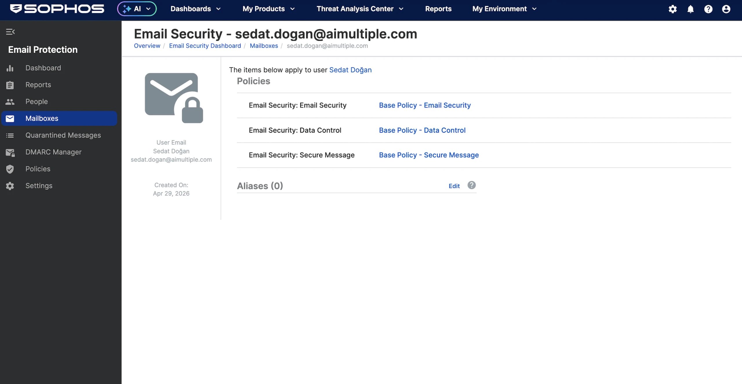 Sophos Secure Email Gateway