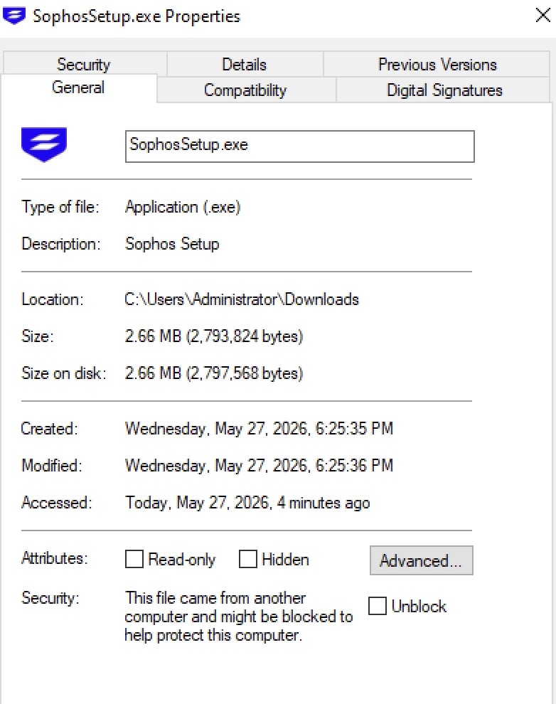 Sophos Intercept X